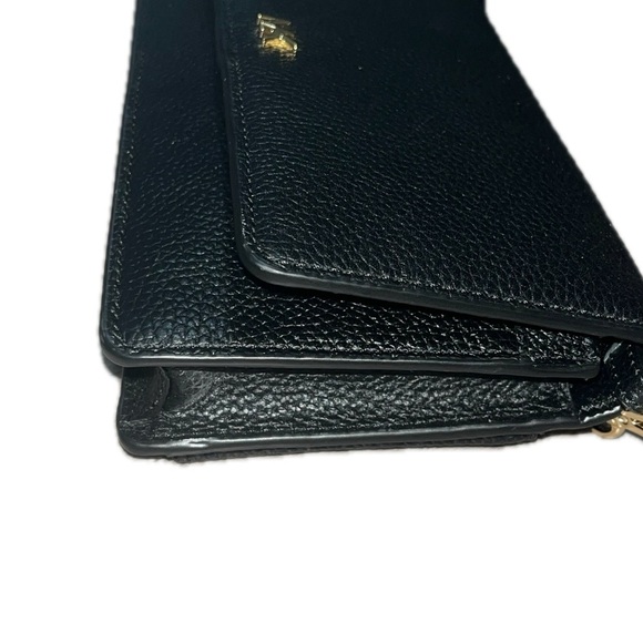 Michael Kors Black Crossbody Bag with Gold Accents - Picture 4 of 12